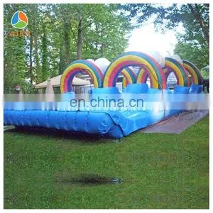Rainbow Giant High Quality Inflatable Obstacle With Price thumbnail-1