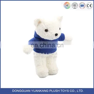 Direct Manufacturer With ICTI Certificate Plush White Soft Teddy Bear Toy thumbnail-5