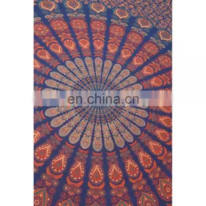 Bohemian Hippie Indian Jaipuri Mandala Tapestry thumbnail-3