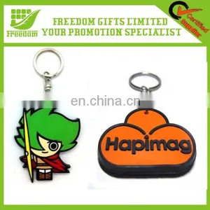 Customized Cheap Soft Rubber Key Chain thumbnail-1