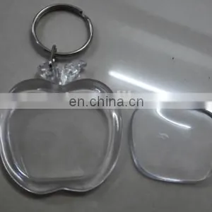 Custom Blank Plastic Key Tag Which Insert Paper thumbnail-3