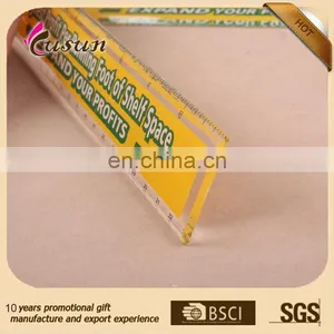 Factory Sale High Quality 30cm Straight Acrylic Ruler With Customized Logo thumbnail-3