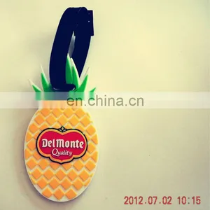 Promotional Custom 2D Bulk Soft Rubber Pvc Luggage Tag thumbnail-1