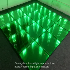 3D Mirror Abyss Dance Floor Led Panel Tile for Club Stage thumbnail-3