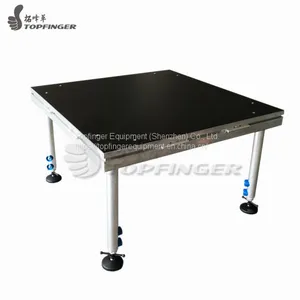 Cheap Used Cheap Wooden Platform Banquet Portable Riser Outdoor Event Stage For Sale thumbnail-5