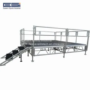 Aluminum Stage Platform for Sale,aluminum Stage Riser,aluminum Wedding Stage,aluminum Wedding Stage Platform thumbnail-3