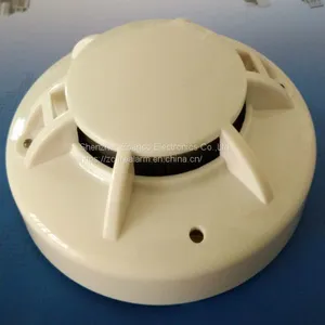 CE Smoke Detector Conventional Smoke Sensor Photoelectronic Detector 2 Wires for Fire Alarm System thumbnail-1