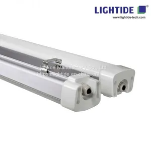 IP66 Tri-proof LED Batten Lights, 100-277vac, 40W, 150 LPW, 120CM, DLC/CE Qualified, 5-yrs Warranty thumbnail-1