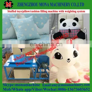 China Best Price and Good Selling Fiber Pillow Filling Machine With Weighting Table thumbnail-3