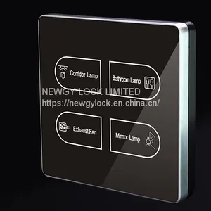 Smart Home Hotel Wall Switch Touch Light Switch thumbnail-1