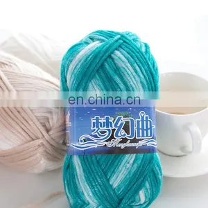 Aran Weight Acrylic and Nylon Blend Wool Yarn for Hand Knitting thumbnail-4