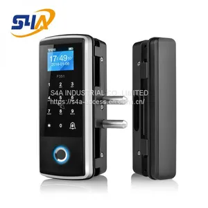 Smart Fingerprint Password Recognition Lock IGlass600 Anti-theft Electronic Lock thumbnail-2