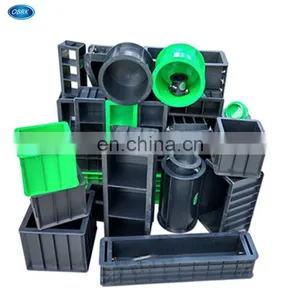 Concrete Test Mold Box Mortar Test Block Mold Folding Anti-pressure Anti-permeable Plastic Test Mold thumbnail-3