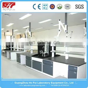 Stainless Steel Laboratory Furniture Fume Hood and Lab Island Bench for Work thumbnail-1