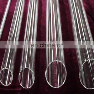 Transparent Clear One End Close Quartz Tube thumbnail-4