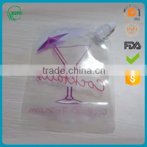 Transparent Spout Bag for Juice With Spray thumbnail-1
