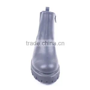 High Platform Elastic Band Workman Lightweight Security Safety Garden Zipper up Boots thumbnail-3