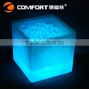 Custom Standing Square Wine Ice Bucket thumbnail-5