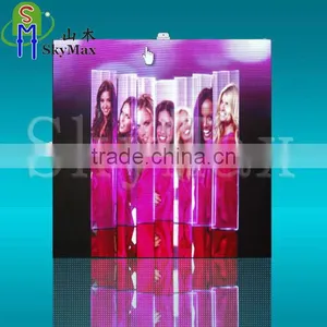 Indoor Rental Thin Die Cast Aluminum Flat Led Message Display thumbnail-1