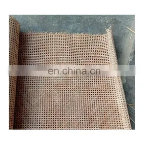 Square Mesh 100% Natural Rattan Cane Webbing Roll High Quality Best Selling for Decor Furniture From Viet Nam Manufacturer thumbnail-1