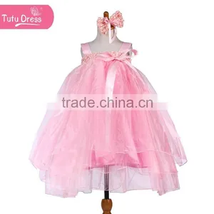 Angel Flying Style Over Shoulder Girls' Dress With Flower Series Prothorax thumbnail-1