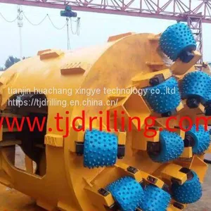 1500mm Full Face Drill Head Used for 100-200mpa Hard Rock Formation Match Bauer Soilmec Sany Xcmg Drill Rig thumbnail-1