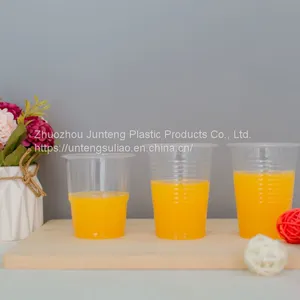 5oz 170cc Plastic Cups Disposable pp Clear Drinking Water Juice Cups thumbnail-5