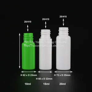 High Quality 10ml 15ml 20ml Plastic Nasal Spray Bottle thumbnail-1