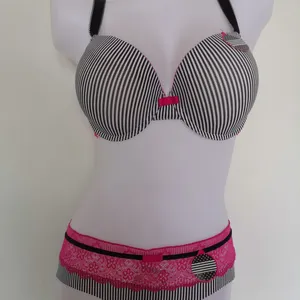Women Fashion Bra Set,sexy Bra With Lace Panty Oem thumbnail-4