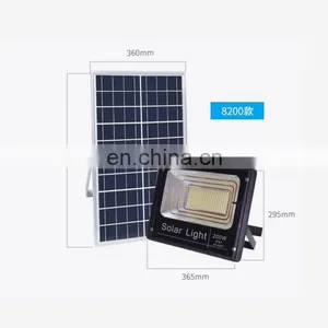High Quality 25W 40W 60W 100W Light-Operated & Telecontrol Outdoor Solar Flood Light thumbnail-4