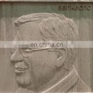 Manufacturer Supply SENKE Brand 4 Axis Advertising Engraving Cutting CNC Router Machines thumbnail-5