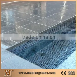 Black Basalt Swimming Pool Tiles, G684 Black Basalt, Raven Black thumbnail-1