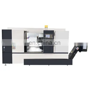 China Factory SWL500/750 35-degree Slant Bed CNC Lathe Machine for Sale thumbnail-1