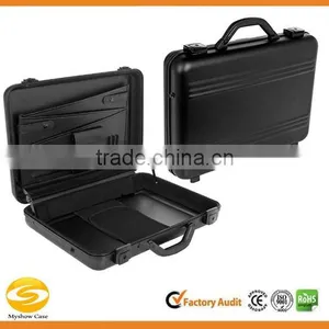 Molded Black Aluminum Laptop Carry Case,hard Shell Briefcase thumbnail-1