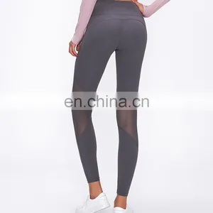 Clothes Fitness Wear Wholesale Women Mesh Yoga Pants Leggings Newest Ready to Ship Private Label High Quality Fabric Sportswear thumbnail-4