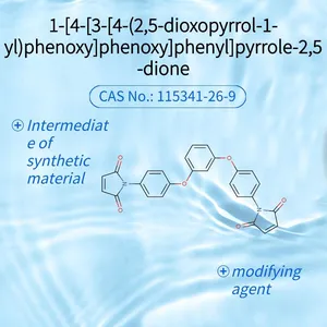1-[4-[3-[4-(2,5-dioxopyrrol-1-yl)phenoxy]phenoxy]phenyl]pyrrole-2,5-dione CAS No.：115341-26-9 thumbnail-1
