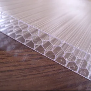 Honeycomb Polycarbonate Sheet,PC Hollow Sheet,multi-wall Polycarbonate Sheet thumbnail-1