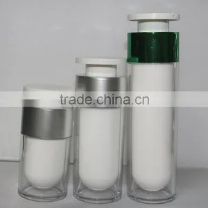 1.77 OZ Airless Cosmetic Pump Bottles, Plastic Airless Bottle, PET Bottle With Airless Pump for Face-care Lotion thumbnail-1