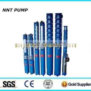 QJ Vertical Multistage Deep Well Pump High Head Water Pump Centrifugal Submersible Pump thumbnail-1