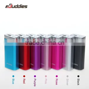 Promotional Metal 5200mah Single 18650 Battery Power Bank, Portable Chargers With LED Indicator thumbnail-1