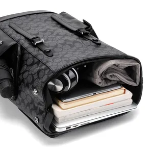 Manufacturer Sales Large Capacity Backpack Men's Backpack Leisure Business Computer Bag Trendy Backpack thumbnail-3