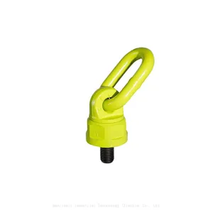 Customized CNC Machined High Load Steel Safety Engineered Swivel Hoist Ring M8 thumbnail-3