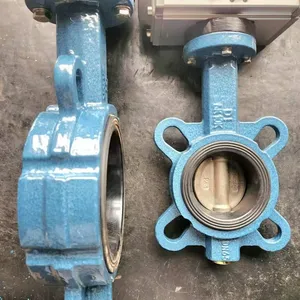 Tyco Butterfly Valve, Advantageously Supplied Pneumatic Multi-standard Universal Heavy Body Tld671x3-16q 5k/10k/150lb thumbnail-1