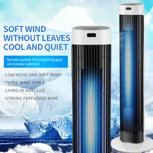 Tower Fan/floor Fan/remote Control Silent Vertical Bladeless Fan Air Conditioner Companion/bladeless Household Electric Fan(Wechat:13510231336） thumbnail-3