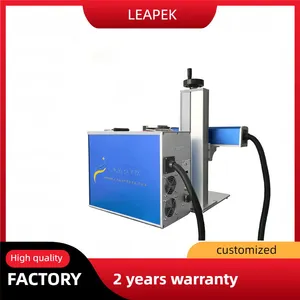Fiber Laser Marking Machine LASER Mini Portable Uv Laser Marking Machine Galvo Scanner Fiber 30w 20w Rotary thumbnail-3