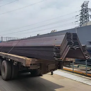 SY390 S355GP600*180mm 600*210mm Hot Rolled U Type Steel Sheet Pile thumbnail-5
