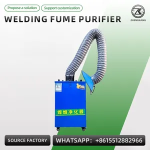 Industrial Welding Fume Extractor Mobile Welding Smoke Dust Collector for Cutting Grinding thumbnail-1