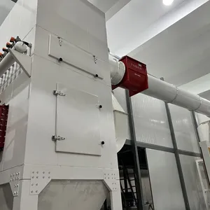 Industrial Cyclone Recovery Equipment Gas Solid Separator For Recycle Valuable Raw Material In Spraying Line thumbnail-2