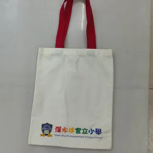 Environmental Cotton Bag With Digital Print and Heat Transfer Printed Logo thumbnail-5
