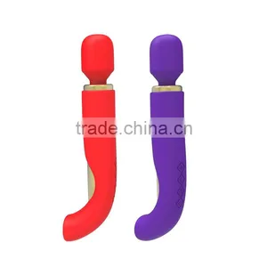 2016 Popular Waterproof Sex Product Erotic Magic Wand Massager av Vibrator for Women thumbnail-2